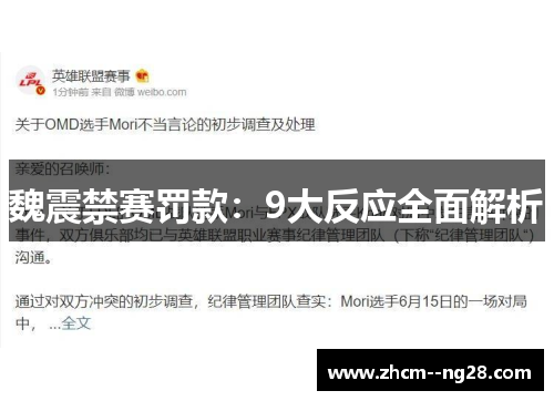 魏震禁赛罚款：9大反应全面解析