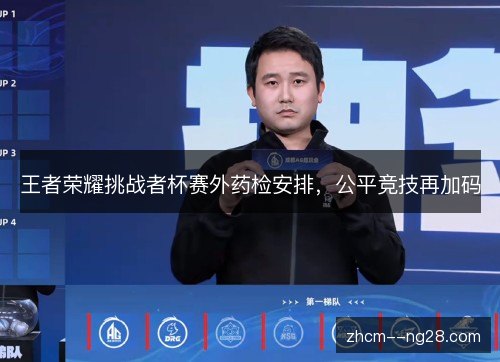 王者荣耀挑战者杯赛外药检安排，公平竞技再加码